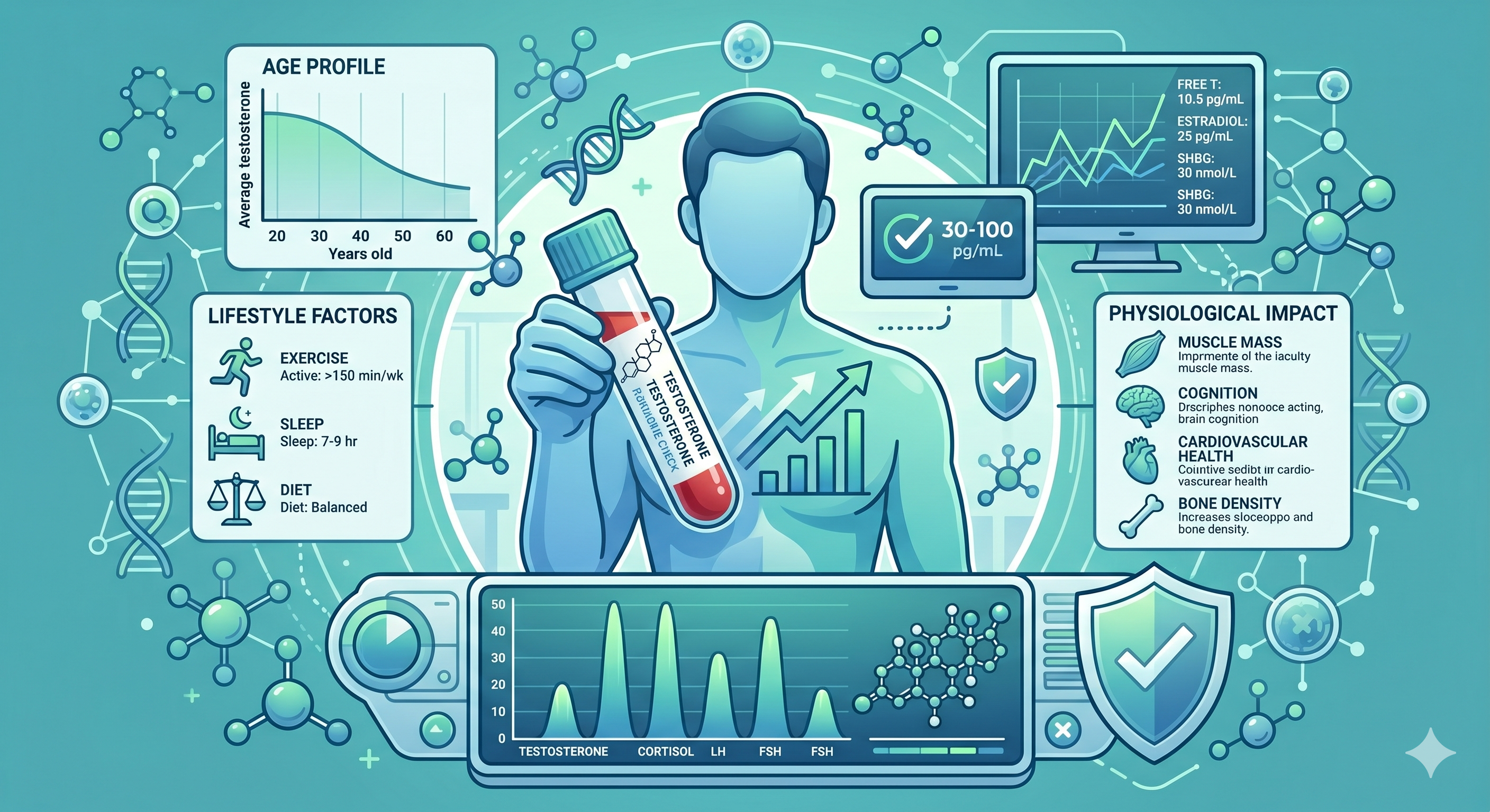 男性基礎賀爾蒙評估