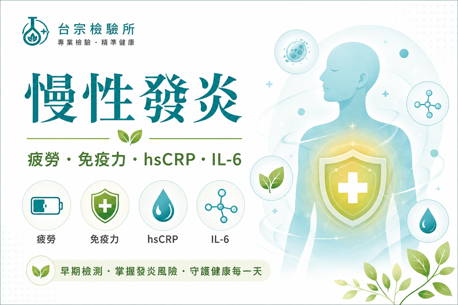 身體一直覺得累？小心慢性發炎病正在悄悄消耗健康